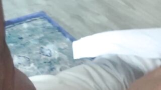Teens Engage in Wild Pillow Fight with Huge Dick