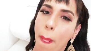 Transgender Babe Brunna García Uses Sex Toys For Pleasure