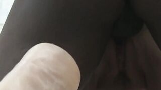 Mature Milf's Wet Panties Stuffed With A Huge Dick - POV Perspective