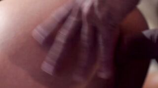 3some FFM Throat-Fucking with Anal Play & Facial Blowjob - Keisha Gray