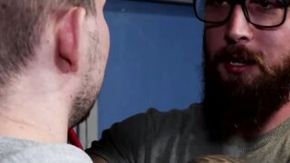 Step-Uncles Surprise Kiss Leads To Hot Stepbrother Blowjob And Fuck