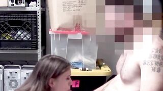 Hot Cop Officer Mike Mancinifucks Sexy Blonde Bombshell IzzyLuxe in Doggystyle