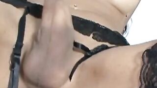 Sexually Charged Couple Fucked Hard By Transgender Babe