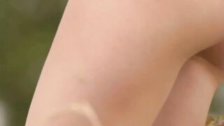 Demi-Fray's Outdoor Booty Show - Bikini Beach Body Exposure
