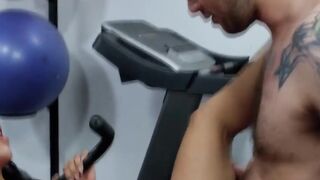 Fitness Freak's Ass-to-Mouth Workout with Sexy Trainer