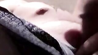 Twink Smoking Hot - Skinny Teen Strokes His Dick in Close-Up