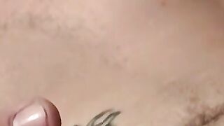 Twink Smoking Hot - Skinny Teen Strokes His Dick in Close-Up