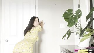 Brunette Babe Humiliates Her Partner In Public - French Amateur
