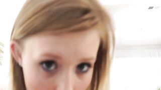 Teen Cutie Lana Carter Riding Step-Dad's Hard Dick in POV Style