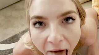 Step-Sister's Hot Body Gets Slammed Hard In A Rough Pounding