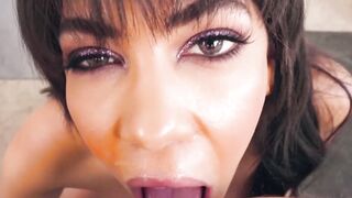 Bubble Butt Latin Vixen GIA MILANA - Big Boobs Hardcore Blowjob & Facial