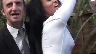 Ink-Enthusiast LouLou Kay Gets Ripped Outside By A Huge Dick