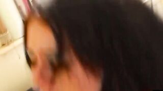 BrooklynBlue - Face-Fucked Slurping Deepthroat Blowjob & Facial cumshot