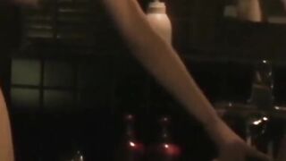 Japanese Bathroom Voyeurs - Secret Peeping Tom Catches Naughty Ladies