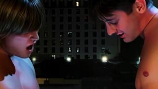 Sloppy Blowjob & Hardcore Anal Threesome with Hot MILF