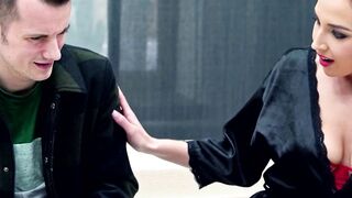 Big Boob Babe Tutoring Student in Sex Ed Gets Fucked Hard