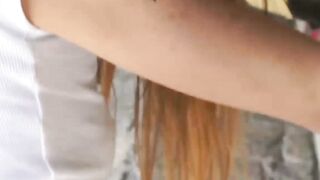 Ink-Stained Hottie Gets Fucked Outdoors - Public Sex with Facial