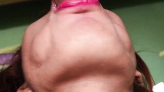 LadyBoy Sensual BlowJob - POV with Erotic Touch