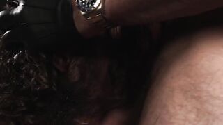 Blind Fold Blowjob - Bound And Gagged Slut Gets Facial From A Stranger