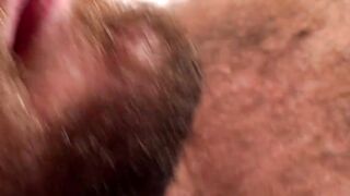 Hairy Pit Worship - Old Man's Huge Dick & Balls Get Close-Up Attention