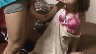 Asian Girl With Massive Boobs Gets A Rough Doggystyle Fuck
