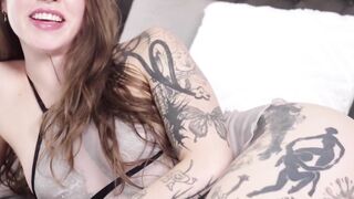 Tatted Bombshell Eden Ivey Rides A Huge Dick In Hardcore POV