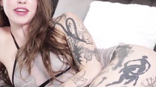 Tatted Bombshell Eden Ivey Rides A Huge Dick In Hardcore POV
