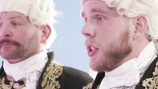 Royal Fellatio Feast - Old-Young Scene with Transgender Model