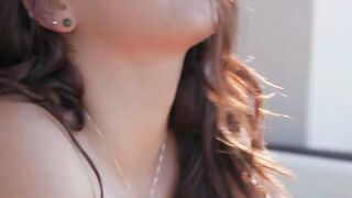 Keisha Gray's Hungry Mouth Filled With Huge Load - Creamped Up By Her Lover