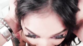 Petite Asian Cutie Throat Fucked By Huge Dick - PornPros