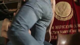 Three Way Thrill Ride: Hot Guys Fuck Hard In A Raw Anal Orgy