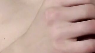 Ink-Skin Thin Guy Jerks Off While Smoking - Hot Amateur Masturbation