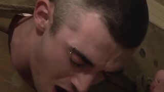 Young Slave's Ass Gets Rough Anal Training From His Master With Toys And Dick