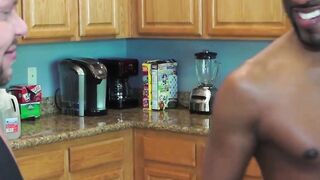 Raw & Uncut Muscle Daddies Fuck Hard In The Bathroom