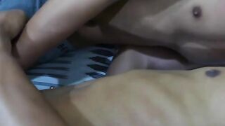 Asian Twinks Foot Fetish - Hot Couple Exploring Each Other's Feets