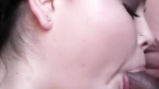 Shine One's Eyes In A Blowjob Bonanza! Massive Facial For Big Boobed Beauties