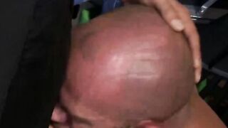 Muscle Hunk Matty Bullough Fucks Two Hot Guys in Threesome Action