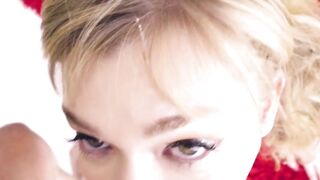 Blonde Bombshell MacKenize Moss Gives A Deep Throating Lesson In Point Of View