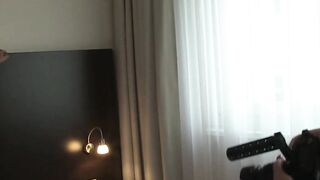 Lesbians On The Prowl - Old Mature Girl Fucks Young Model With A Camera