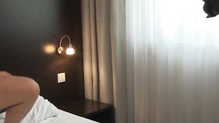 Lesbians On The Prowl - Old Mature Girl Fucks Young Model With A Camera