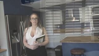 Big Boob Babe Rides Big Dick - Teacher's Pet Gets Fucked Hard