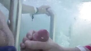 Robert Avsec Fucks Moi Saverio In Public Pool - POV Creampie