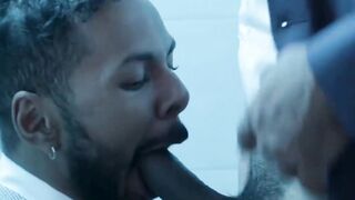 Bathroom Barebacks - Raw Anal Action Between Hunks Mateo Zagala & Milo Madison