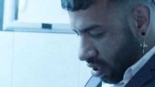 Bathroom Barebacks - Raw Anal Action Between Hunks Mateo Zagala & Milo Madison
