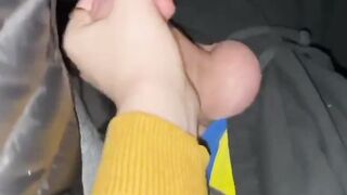 a girl tells moisa robert you are my driver now i will masturbate you until i release