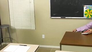 Nasty Teacher Gives Student A Lesson In Anal Sex