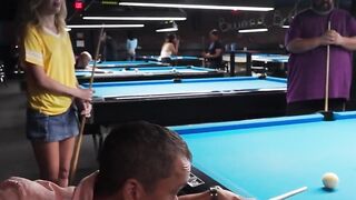 Billards Babe Ashlyn Angels Sucks And Fucks Her Way To Victory
