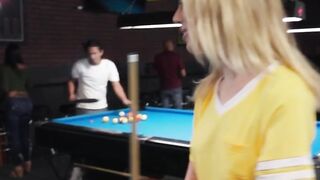 Billards Babe Ashlyn Angels Sucks And Fucks Her Way To Victory