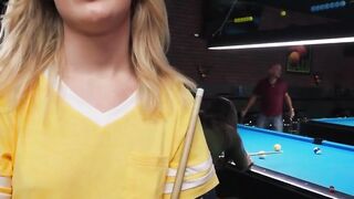Billards Babe Ashlyn Angels Sucks And Fucks Her Way To Victory