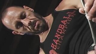 NaughtyDave - Metal Dildo Masturbation Session with Old Man